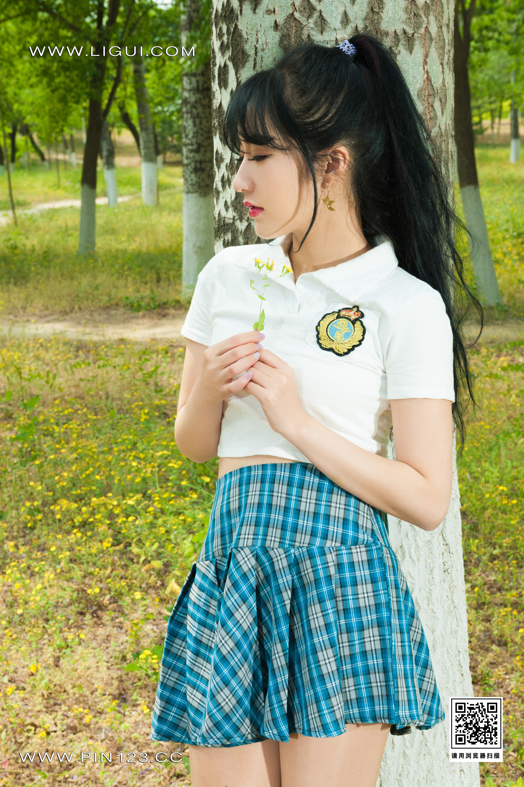 图片[2]-[Ligui丽柜] 2022.09.26 野花芬芳 汐汐-六色网