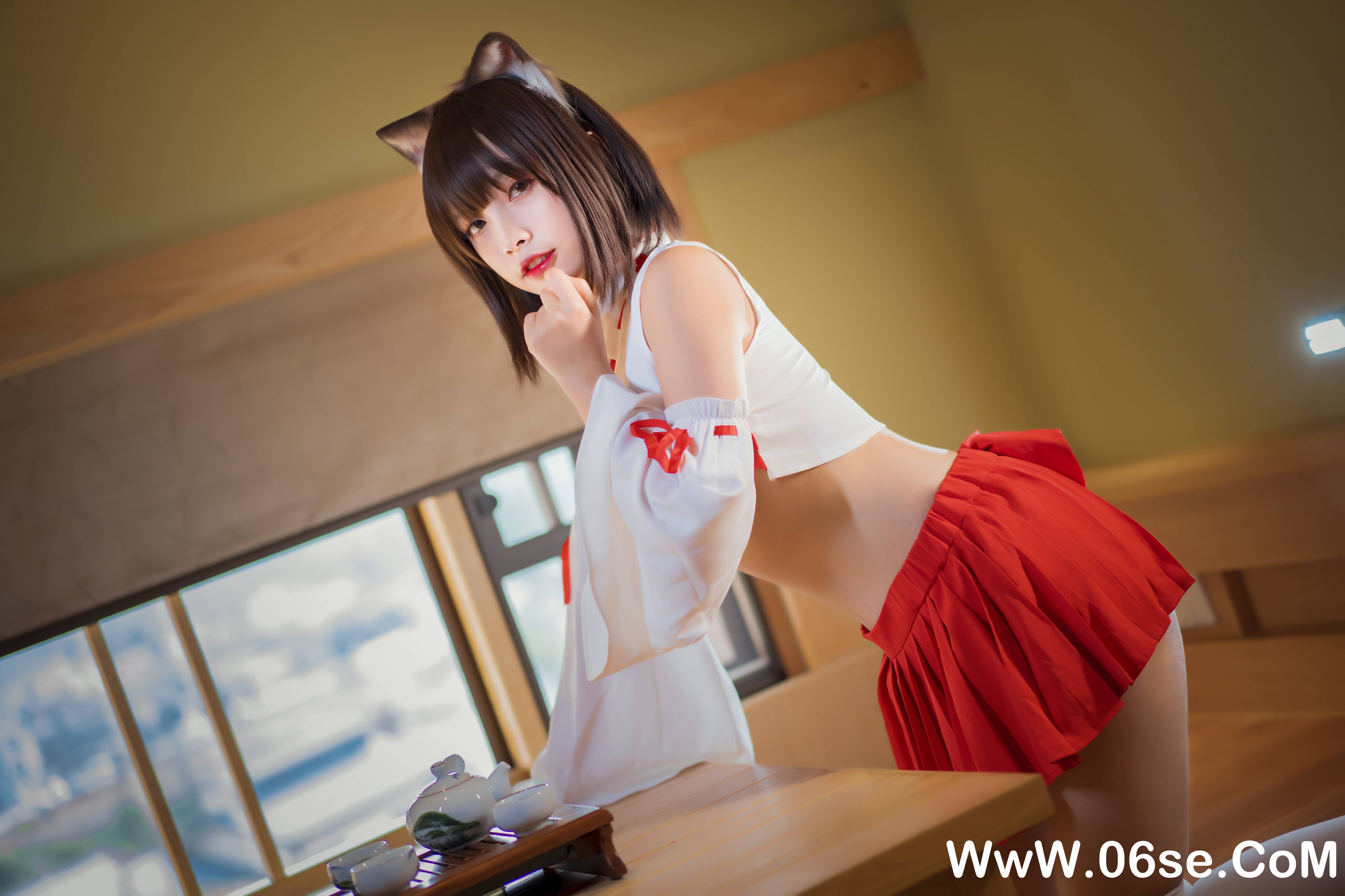 图片[26]-Neko薇薇 NO.004 — 巫女 [30P225M]-六色网