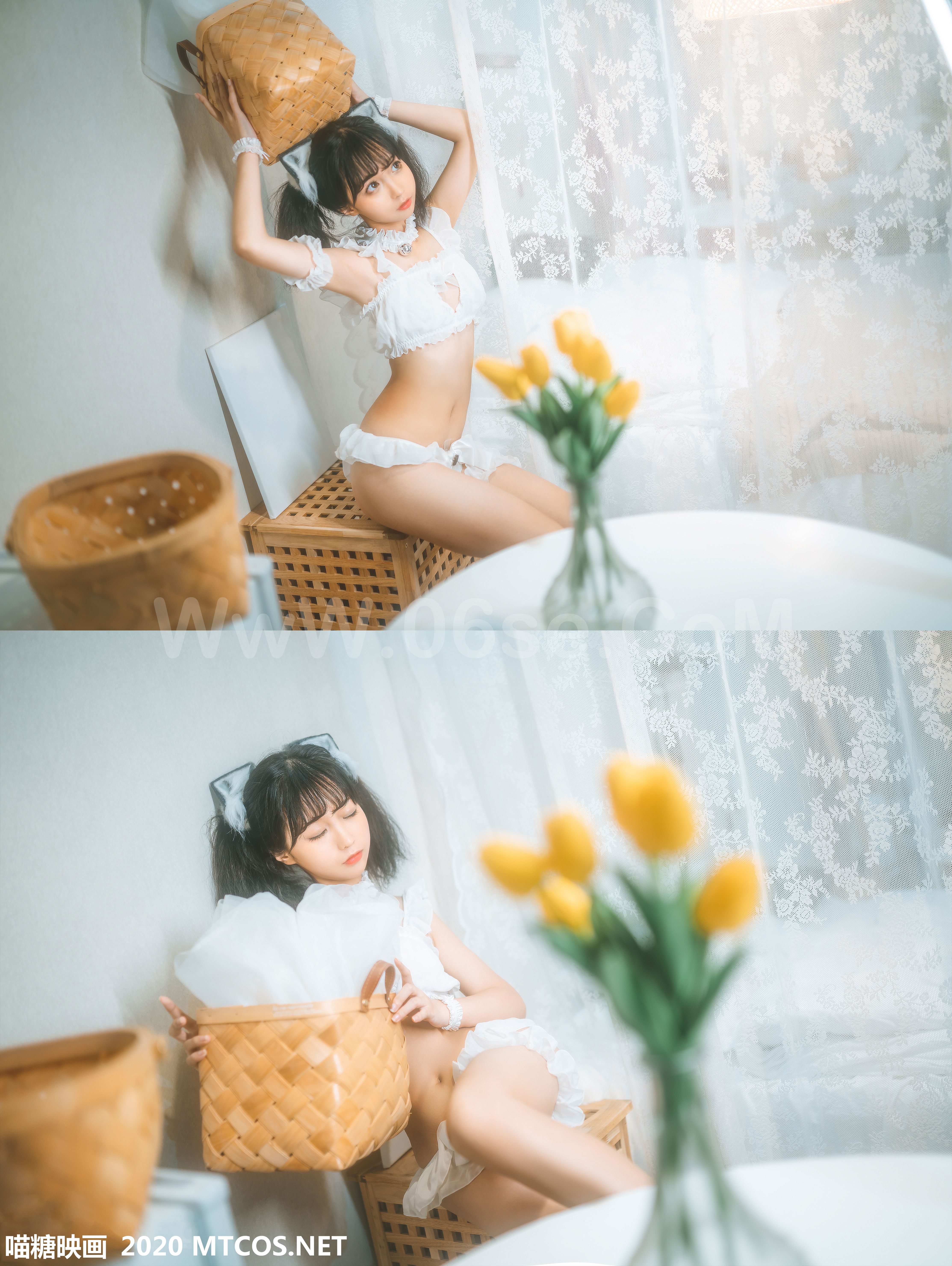 图片[4]-[MTCos] 喵糖映画 Vol.103 蠢沫沫 猫儿萝莉-六色网
