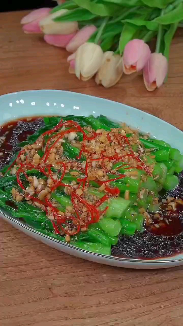 春天是吃菜心的季节,这样做最好吃了
