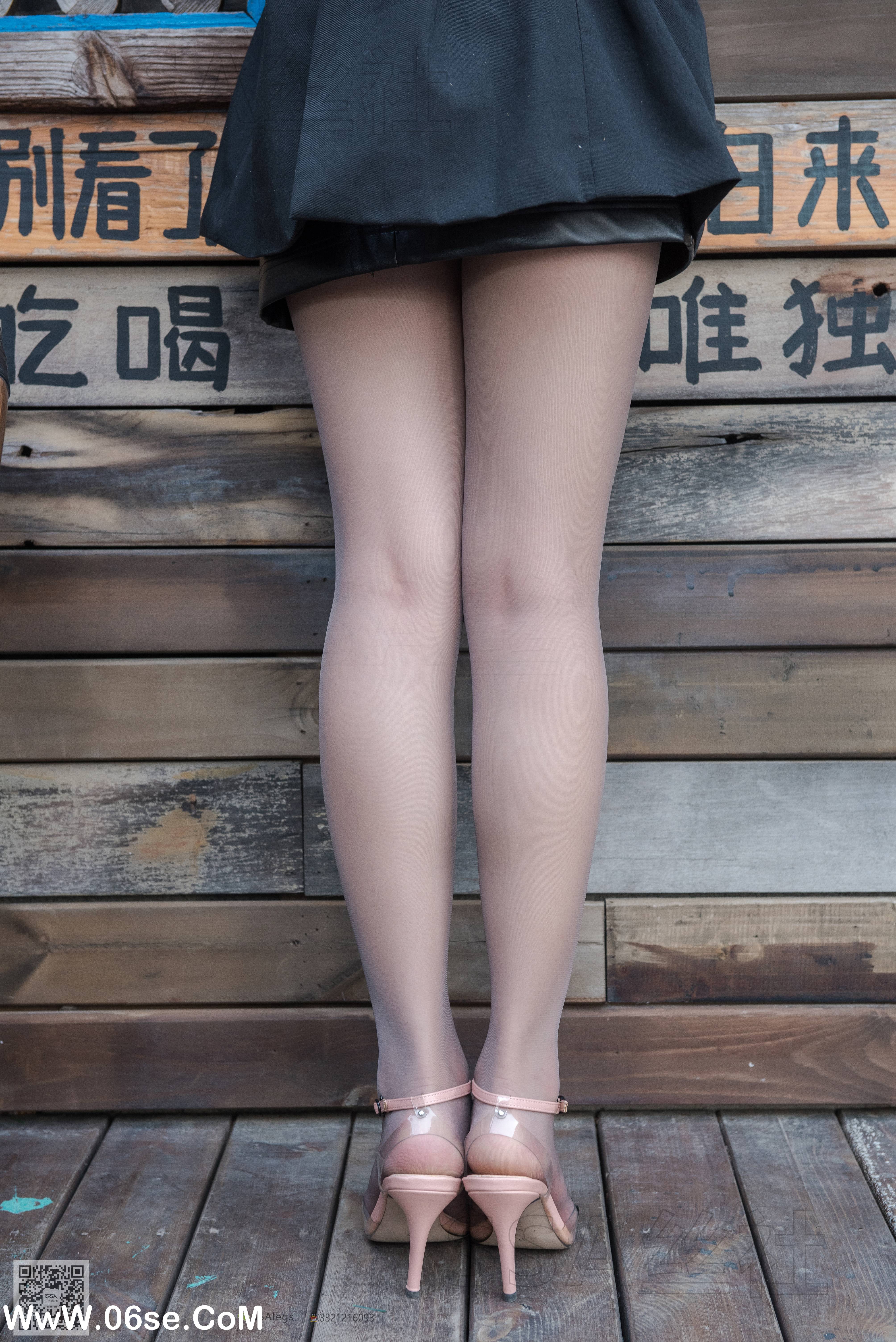 图片[112]-[SSA丝社] NO.056 大大 穿灰丝的一天[120P2.03G]-六色网