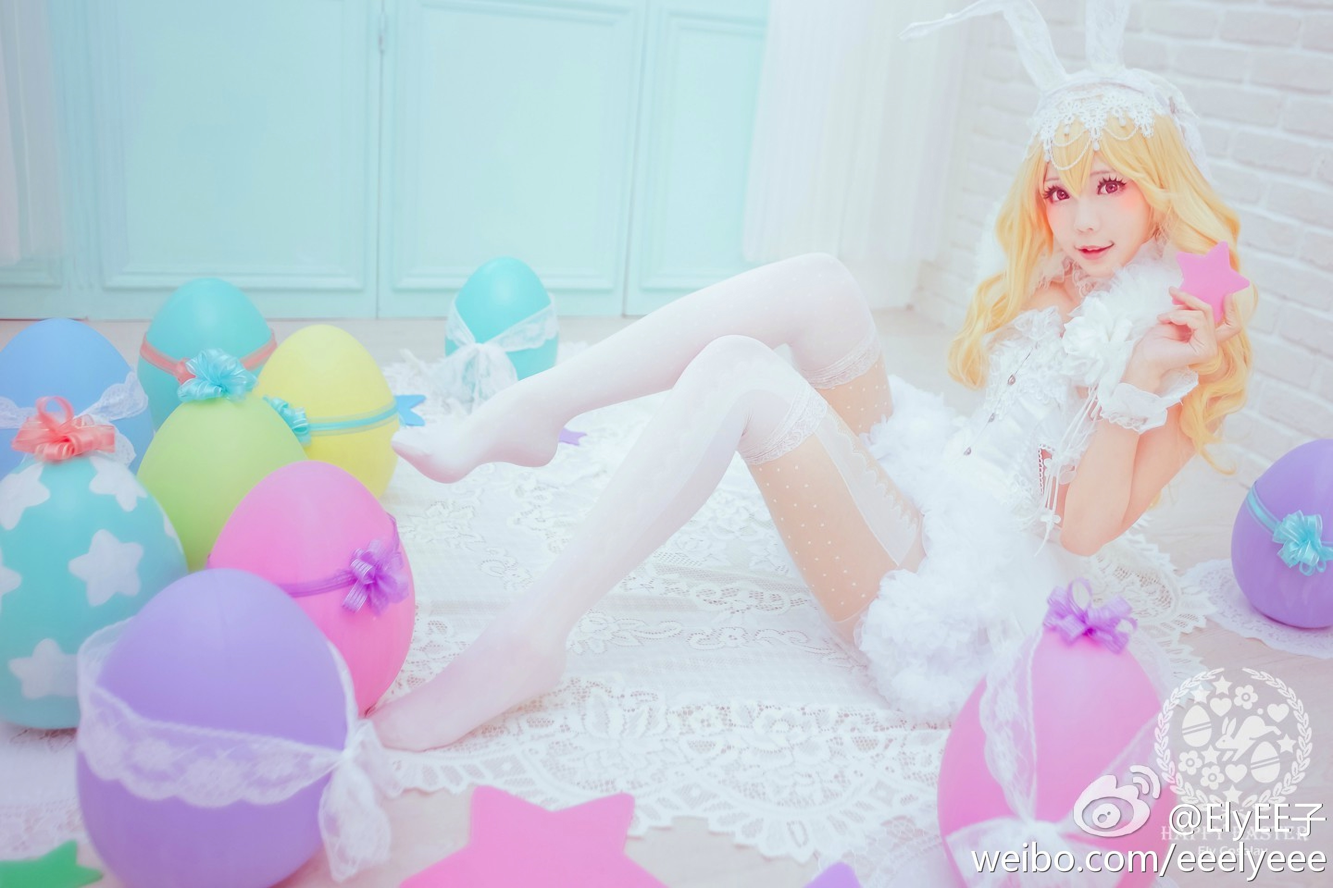图片[5]-Ely_eee(ElyEE子) NO.008 — 兔耳白礼服[9P11M]-六色网
