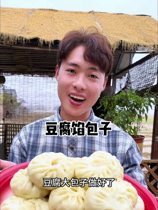 俺河南的家常豆腐大包子，谁看了不迷糊？趁热赶紧吃！