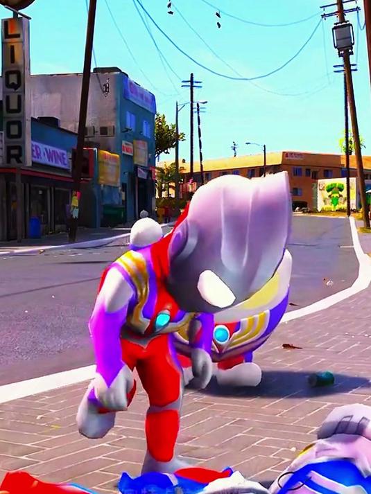 小赛罗和小迪迦的故事