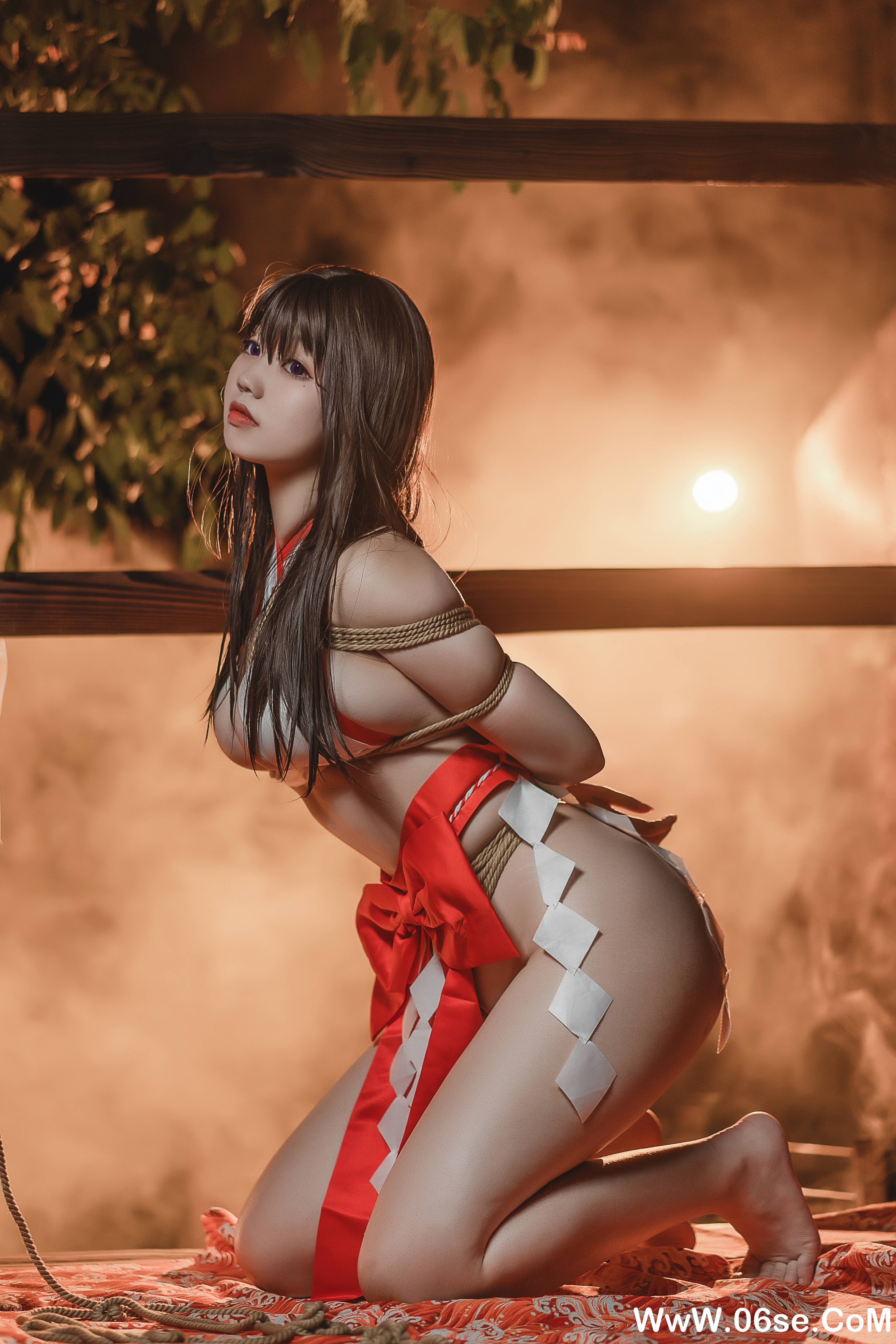 图片[24]-啊日日_Ganlory NO.007 – 绳与巫女 [35P342M]-六色网