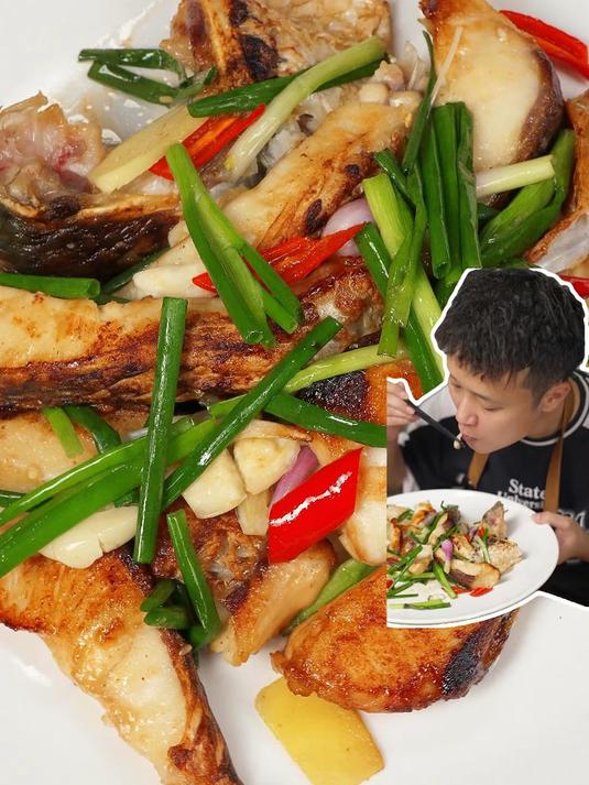 煎焗鱼腩男女老少都爱吃