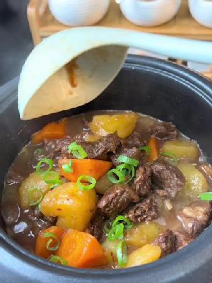 电饭锅做红烧牛肉土豆
