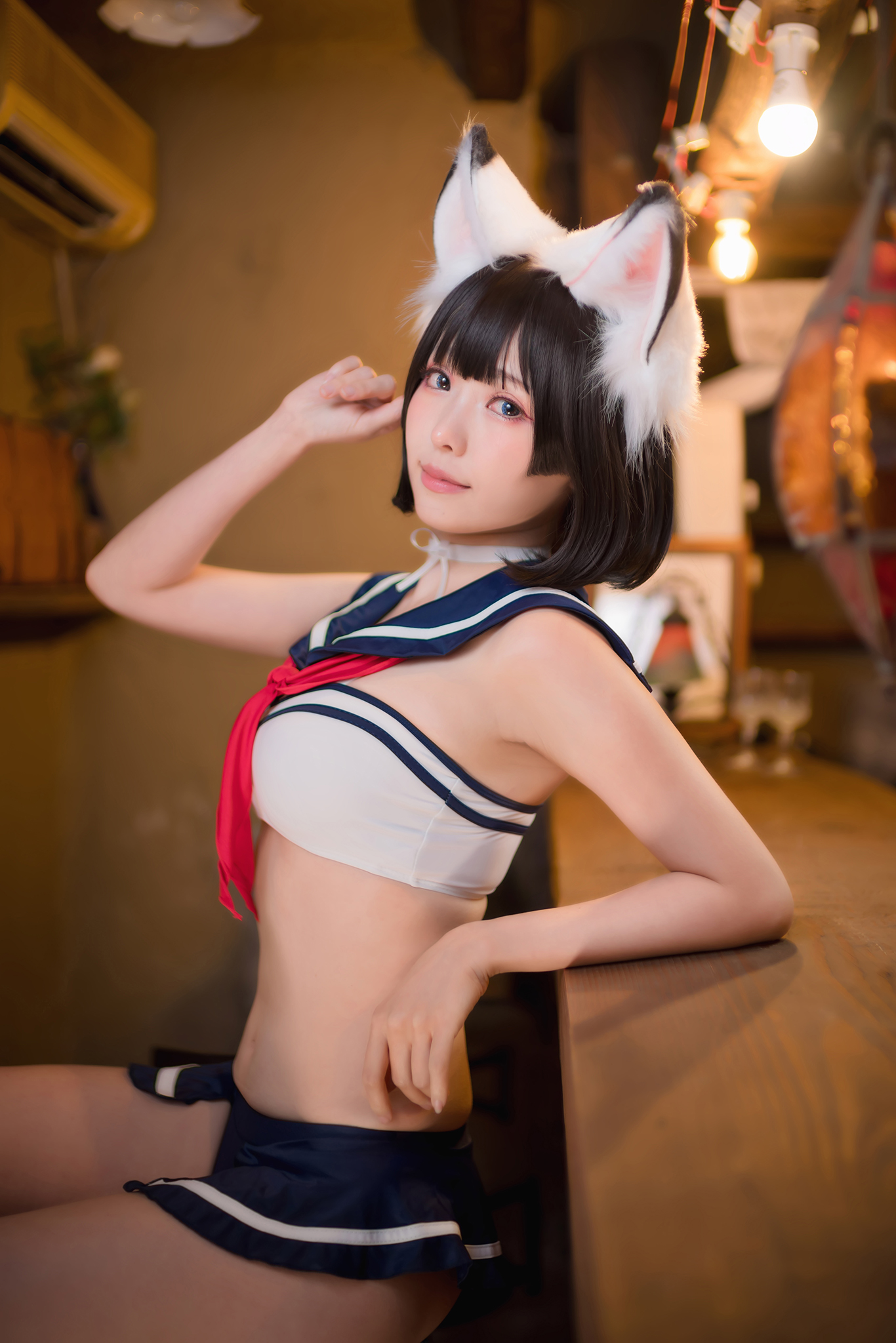 图片[20]-Ely_eee(ElyEE子) NO.041 — 獸耳居酒屋 [31P59M]-六色网