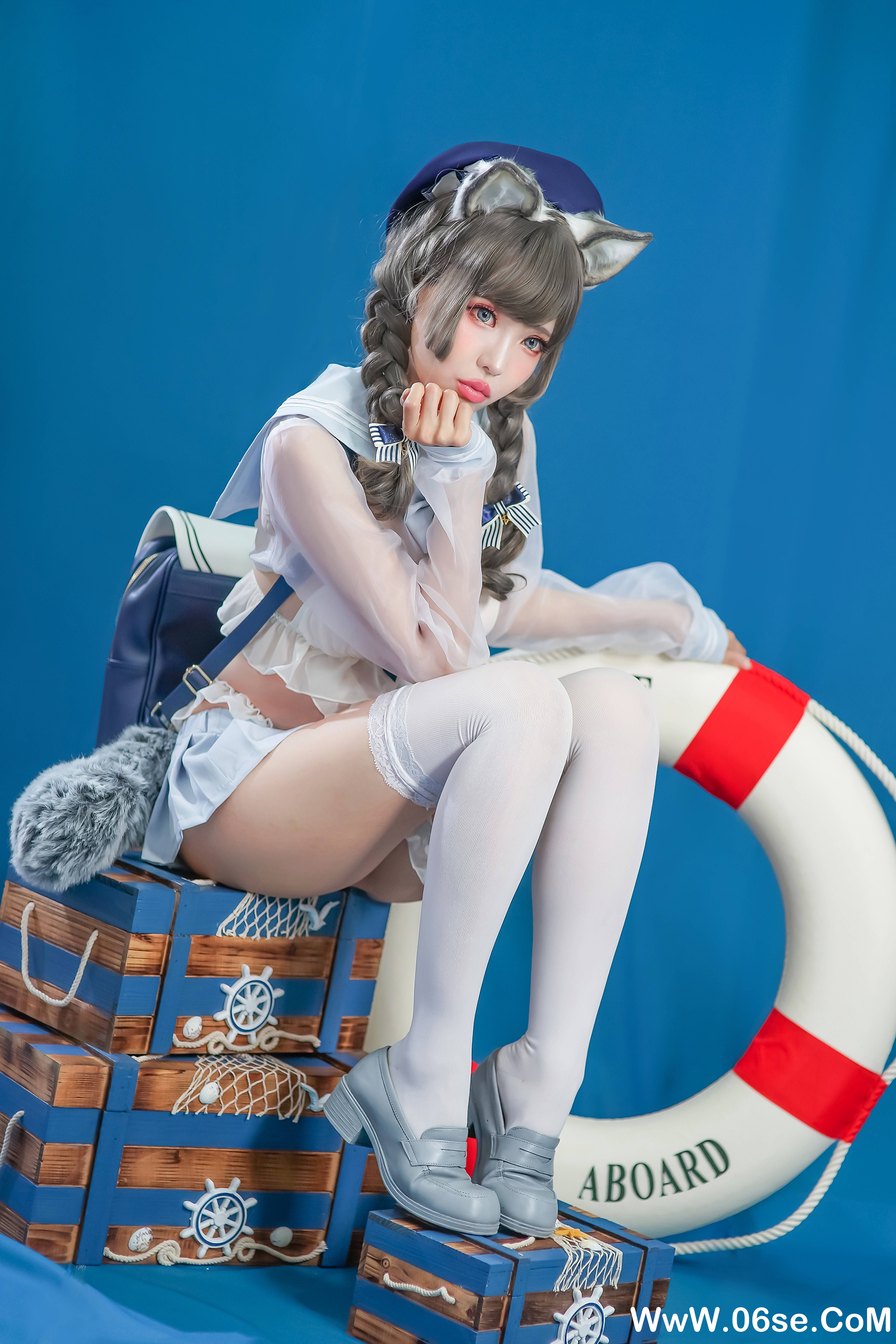 图片[12]-Ely_eee(ElyEE子) NO.035 — 灰太狼-泳圈[21P95M]-六色网