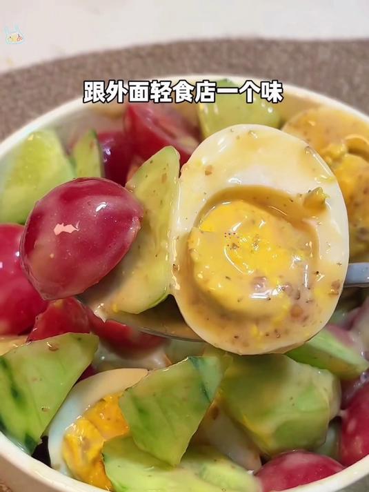 酸甜芝麻凉拌沙拉汁!完美搭配爽脆黄瓜,美味轻食毫无负担!