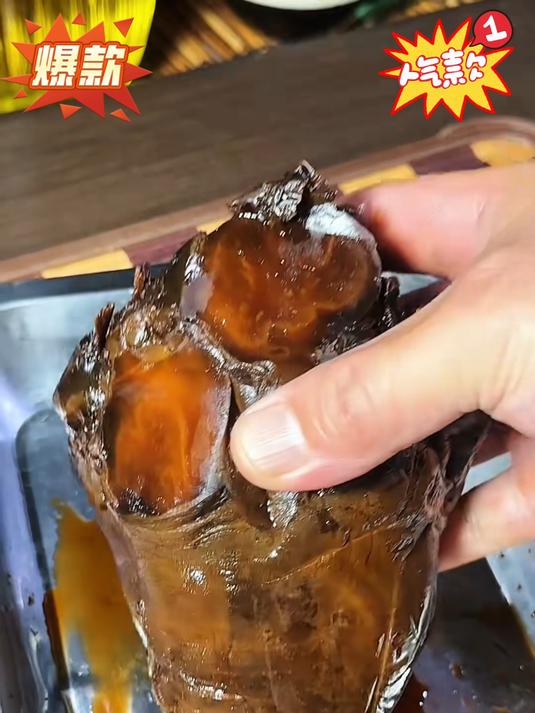 手工做的狮子头咸菜，卖不出去只能自己慢慢吃，太愁人了