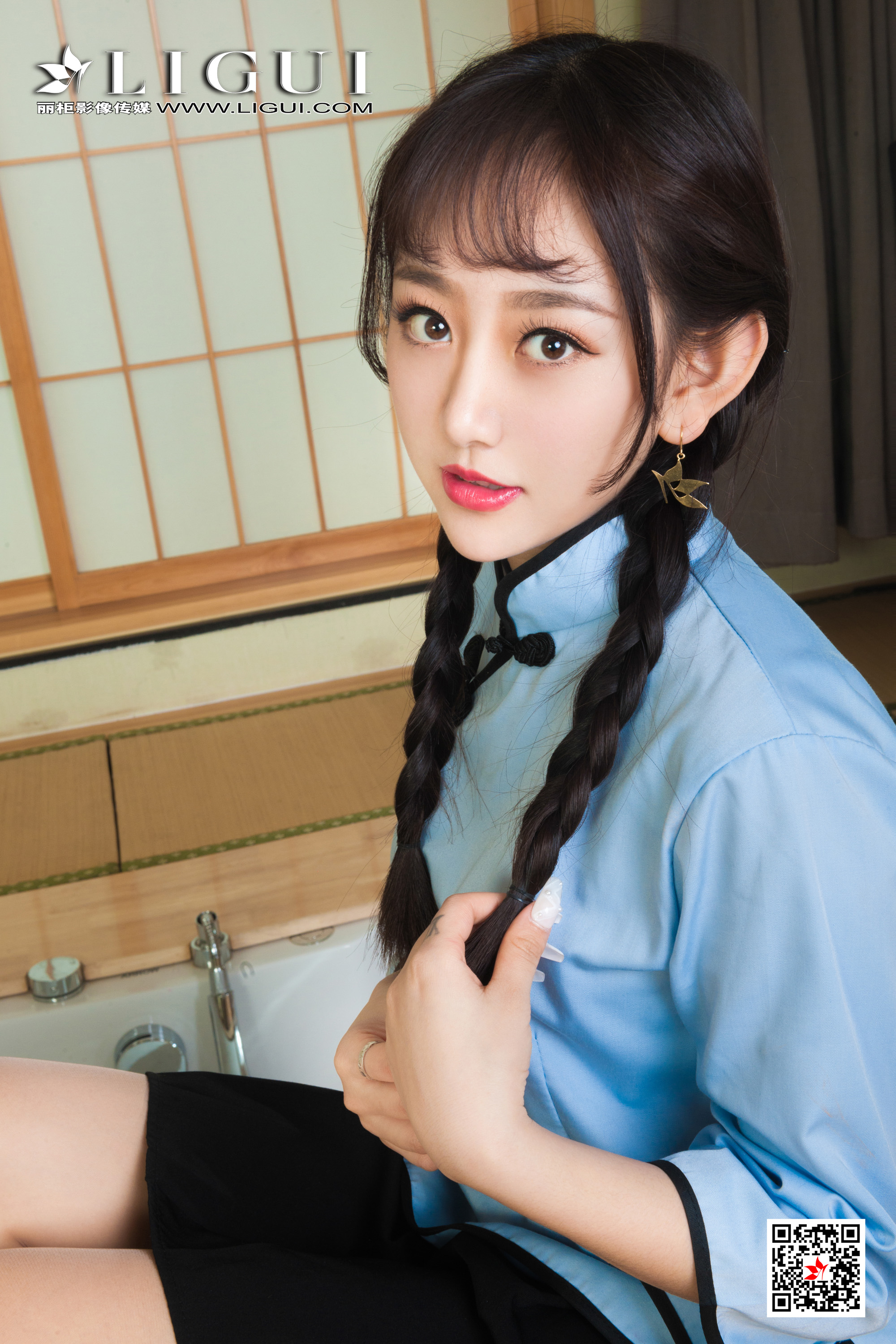 图片[3]-[Ligui丽柜] 2021.08.02 网络丽人 Model 小熊-六色网