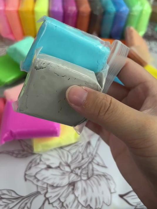安全超轻粘土,儿童DIY彩泥玩具