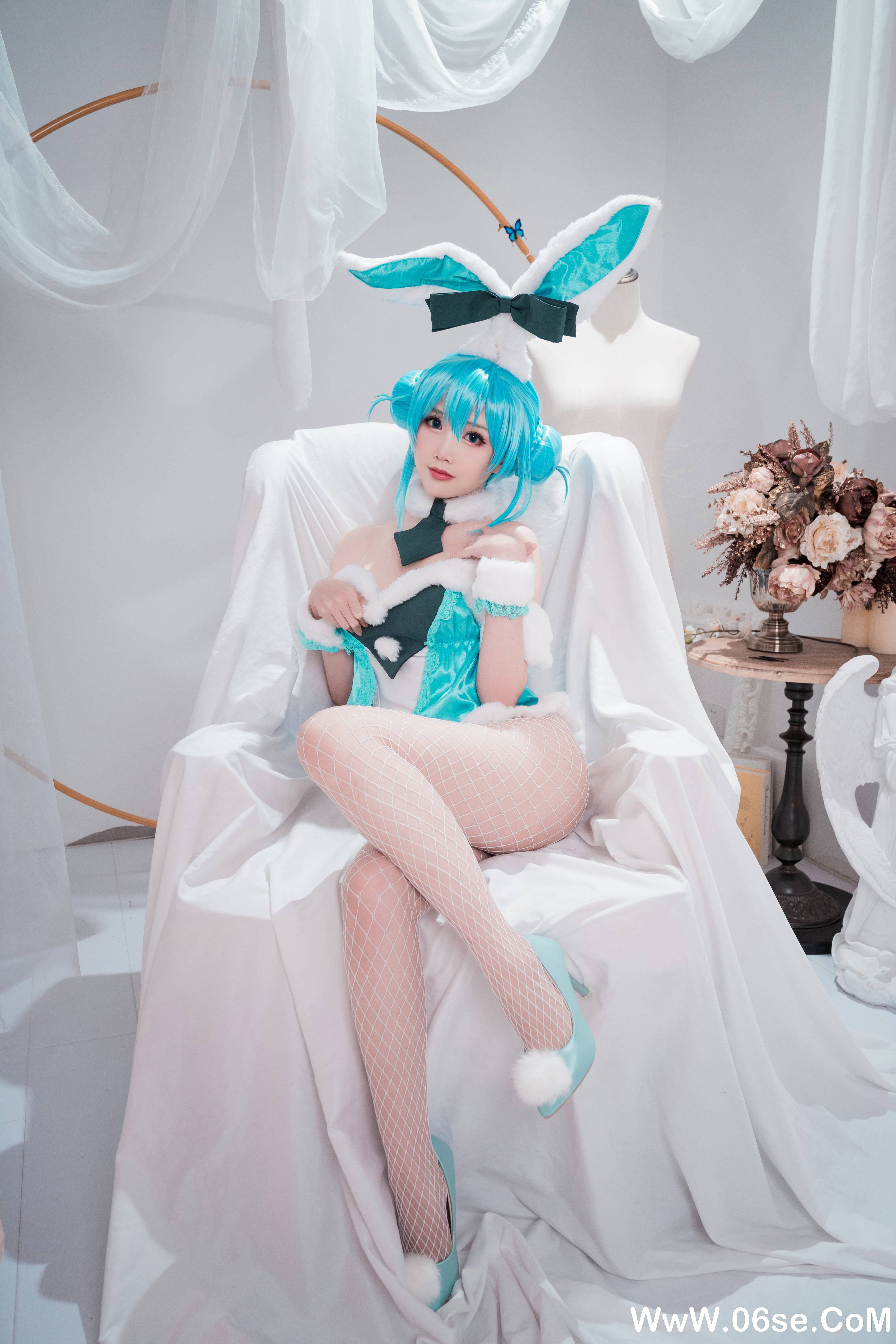 图片[6]-Coser面饼仙儿 – 初音兔女郎[17P139M]-六色网