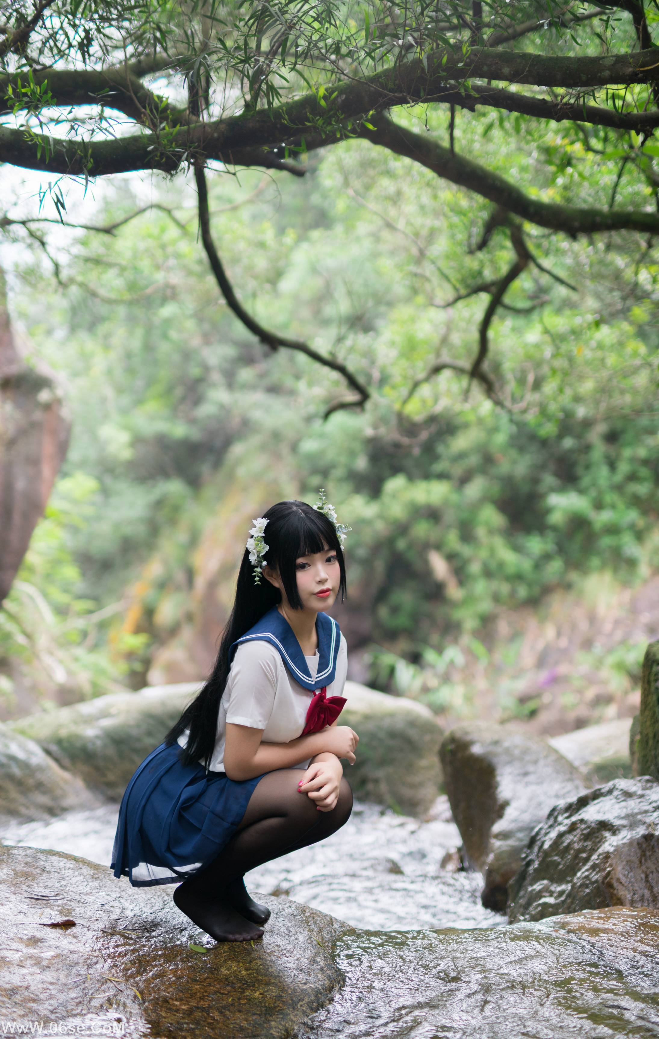 图片[29]-白烨 NO.001 湿身JK水下版[98P+2V1.76G]-六色网