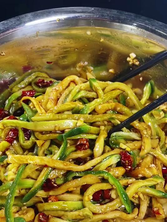 美食 超级好吃 简单又美味 萝卜干小咸菜