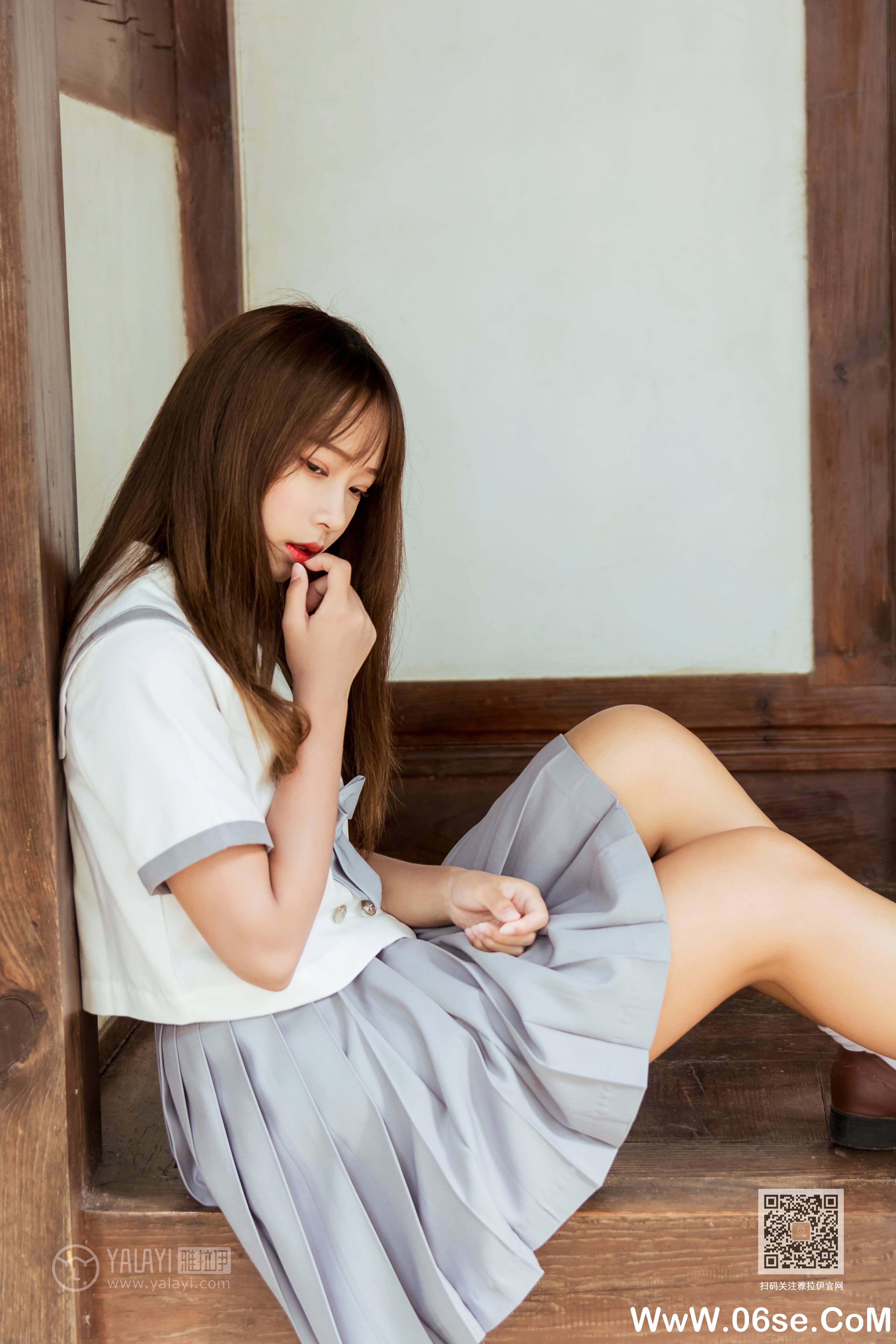 图片[15]-[YALAYI雅拉伊] 2019.11.25 NO.471 阿禾《越秀百褶裙少女》[42P+1P439M]-六色网