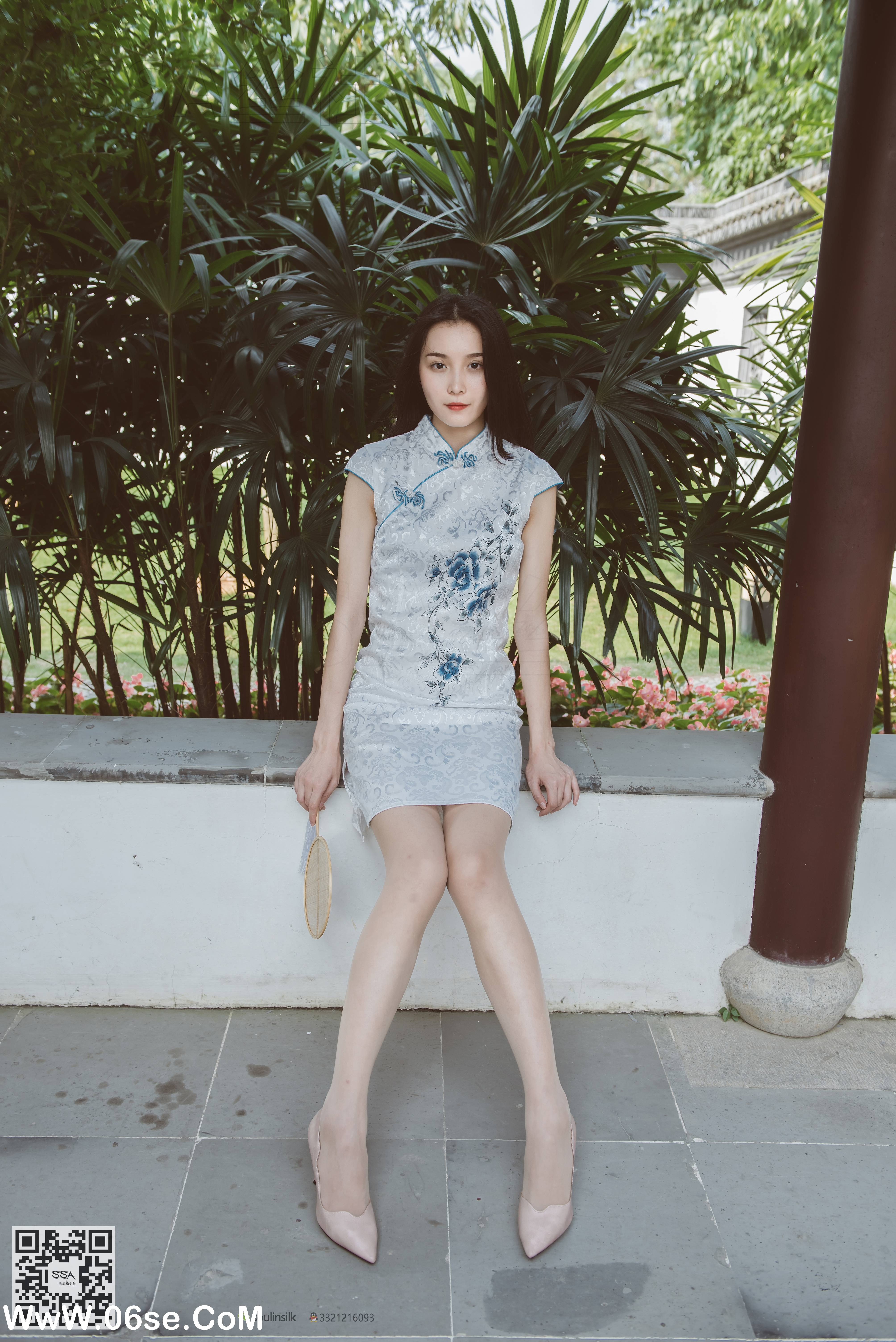 图片[22]-[SSA丝社] NO.111 君君 腿模君君的旗袍秀[163P1.56G]-六色网