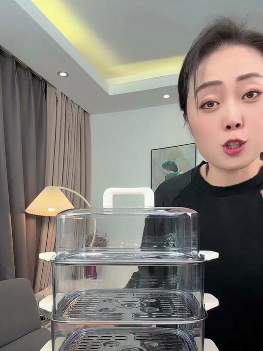 苏泊尔三层电蒸锅,做饭就是方便!