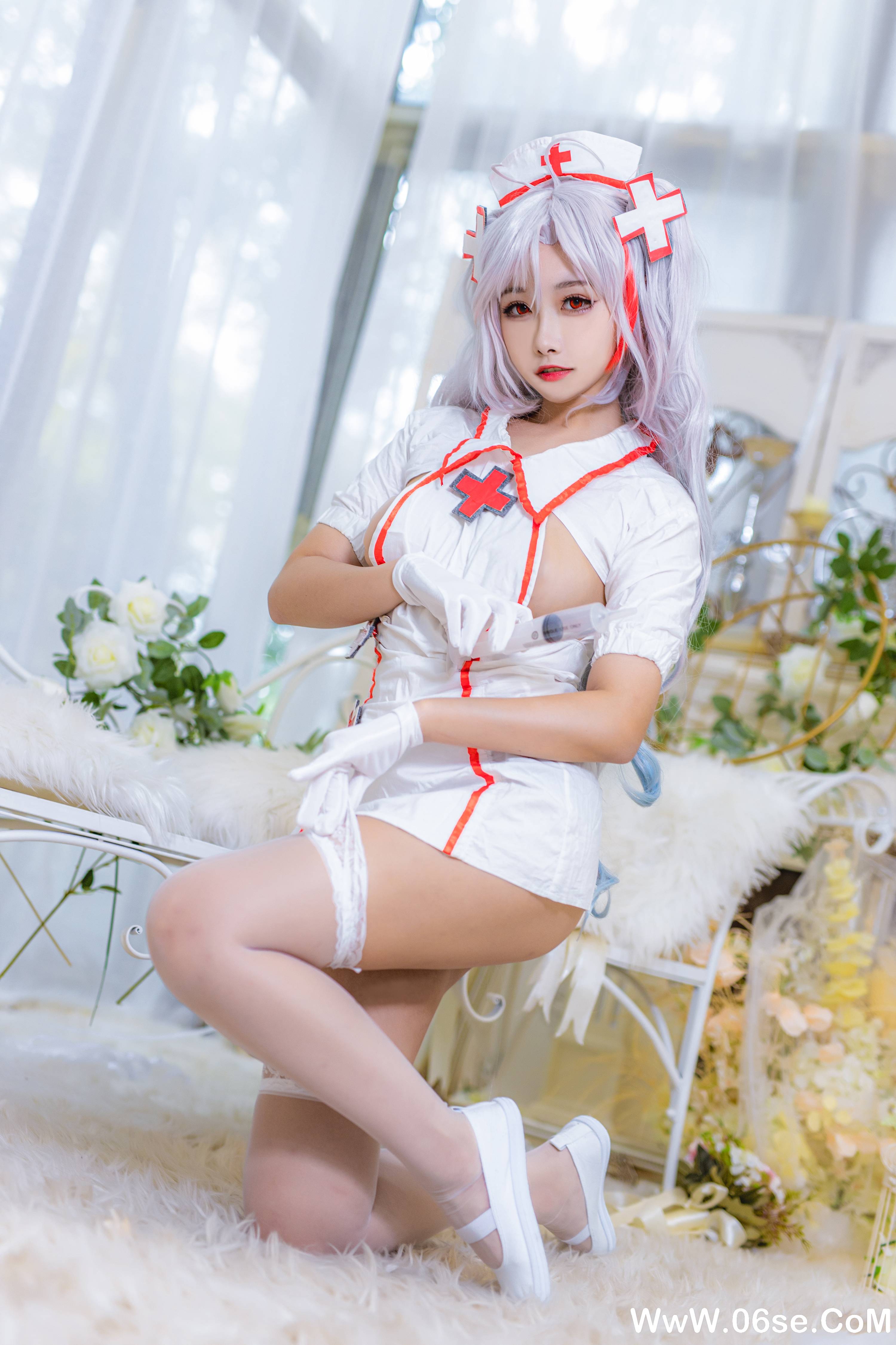 图片[9]-Momoko葵葵 NO.033 — 欧根之护士[21P128M]-六色网