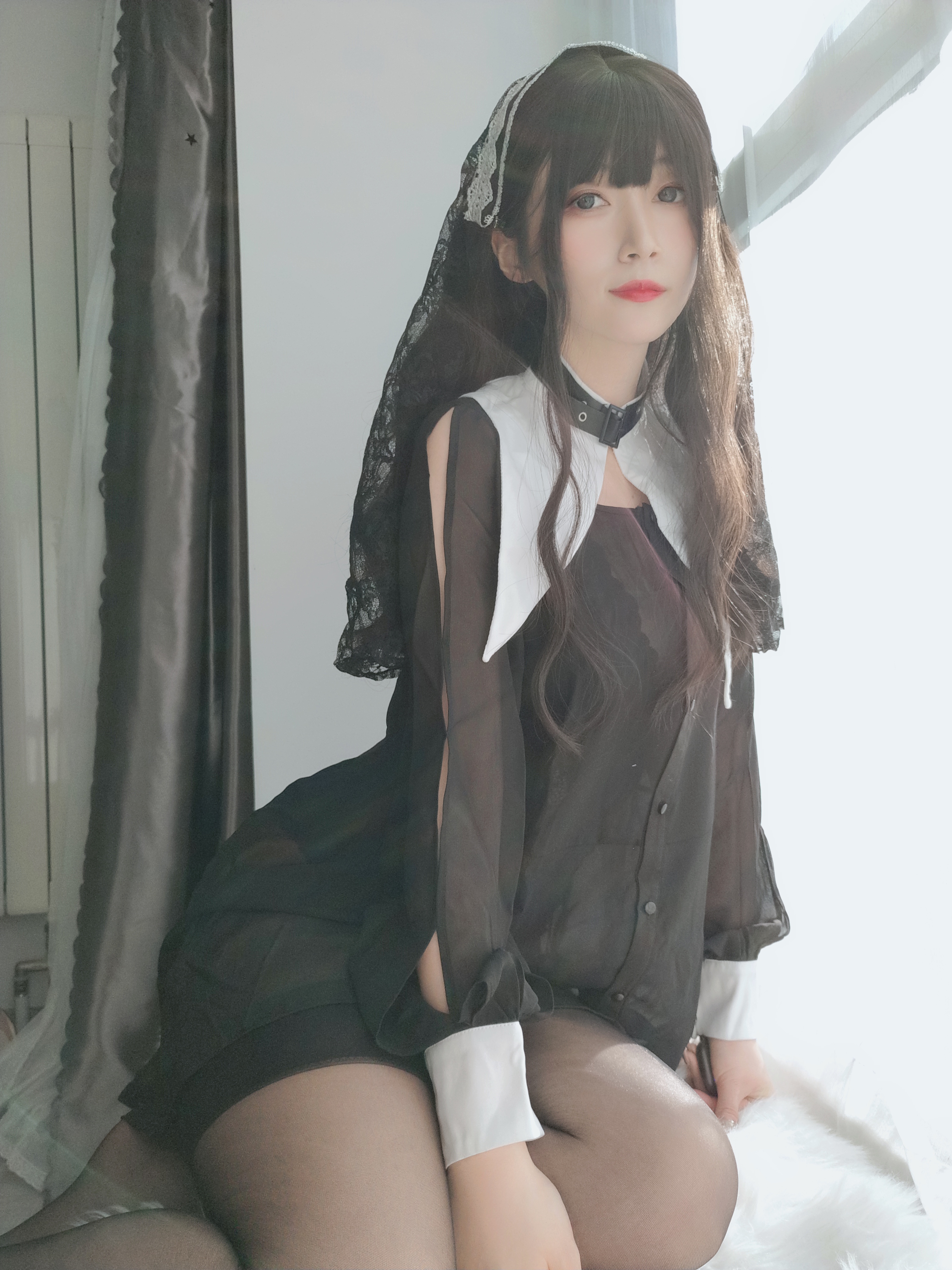 图片[37]-Coser小姐姐白银 NO.044 – 蕾丝修女[86P+7V838M]-六色网