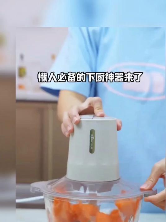 小熊绞肉机,家用全自动多功能,小型电动搅拌机,官方正品新款!