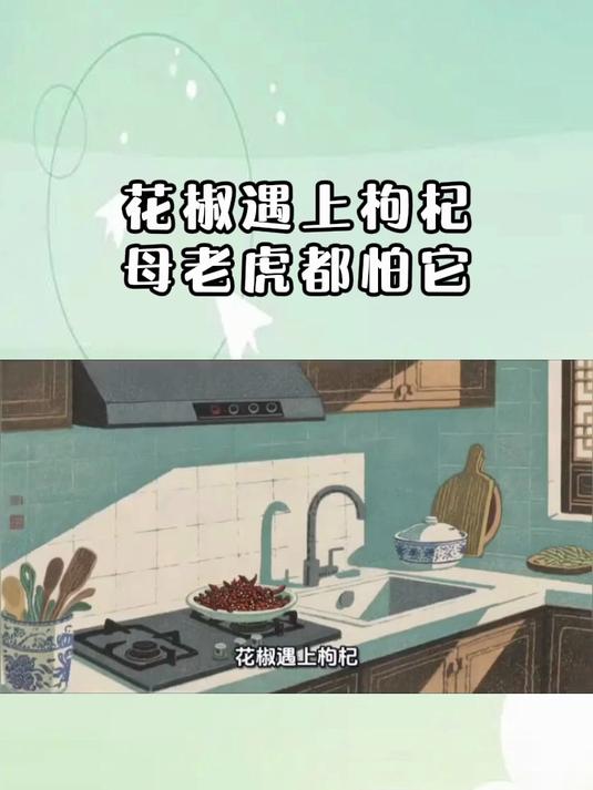 花椒遇上枸杞母老虎都怕它