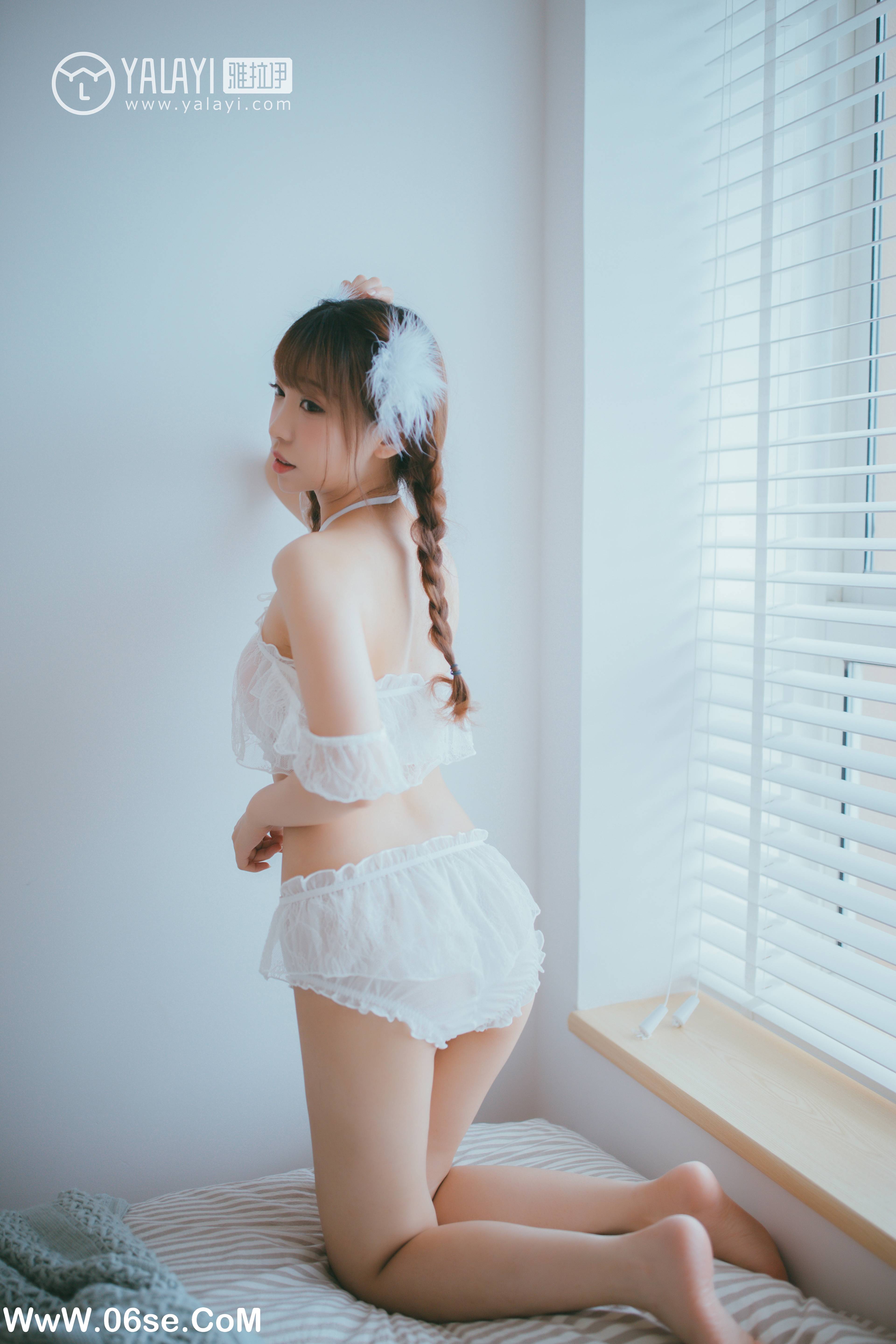 图片[36]-[YALAYI雅拉伊] NO.061 白色桔梗花 水花儿-六色网