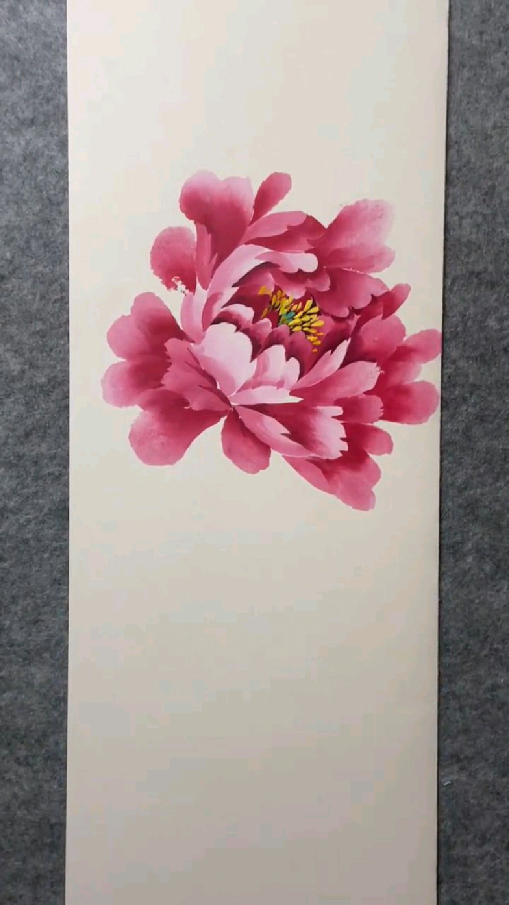 极简牡丹画法