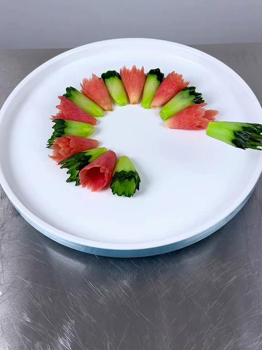 凉菜摆盘装饰技巧