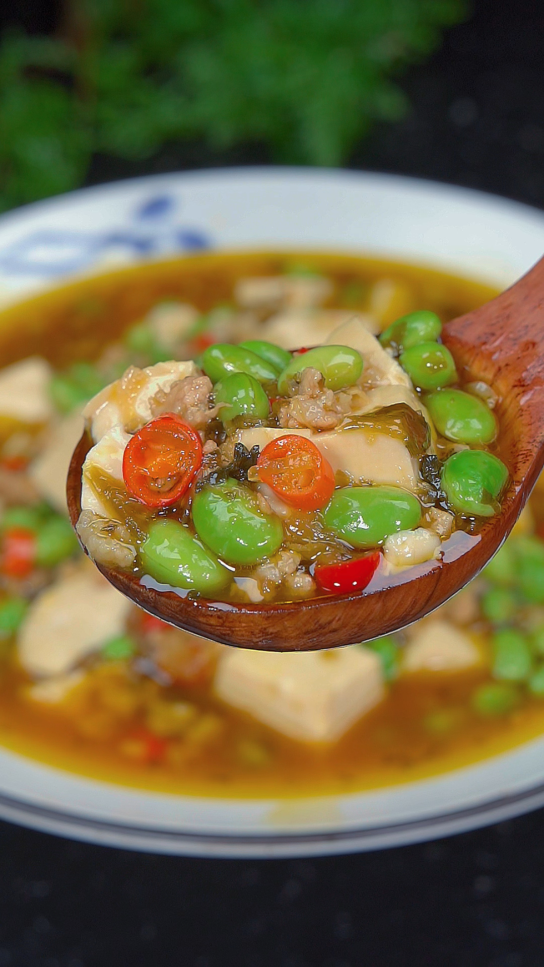 毛豆豆腐的家常做法