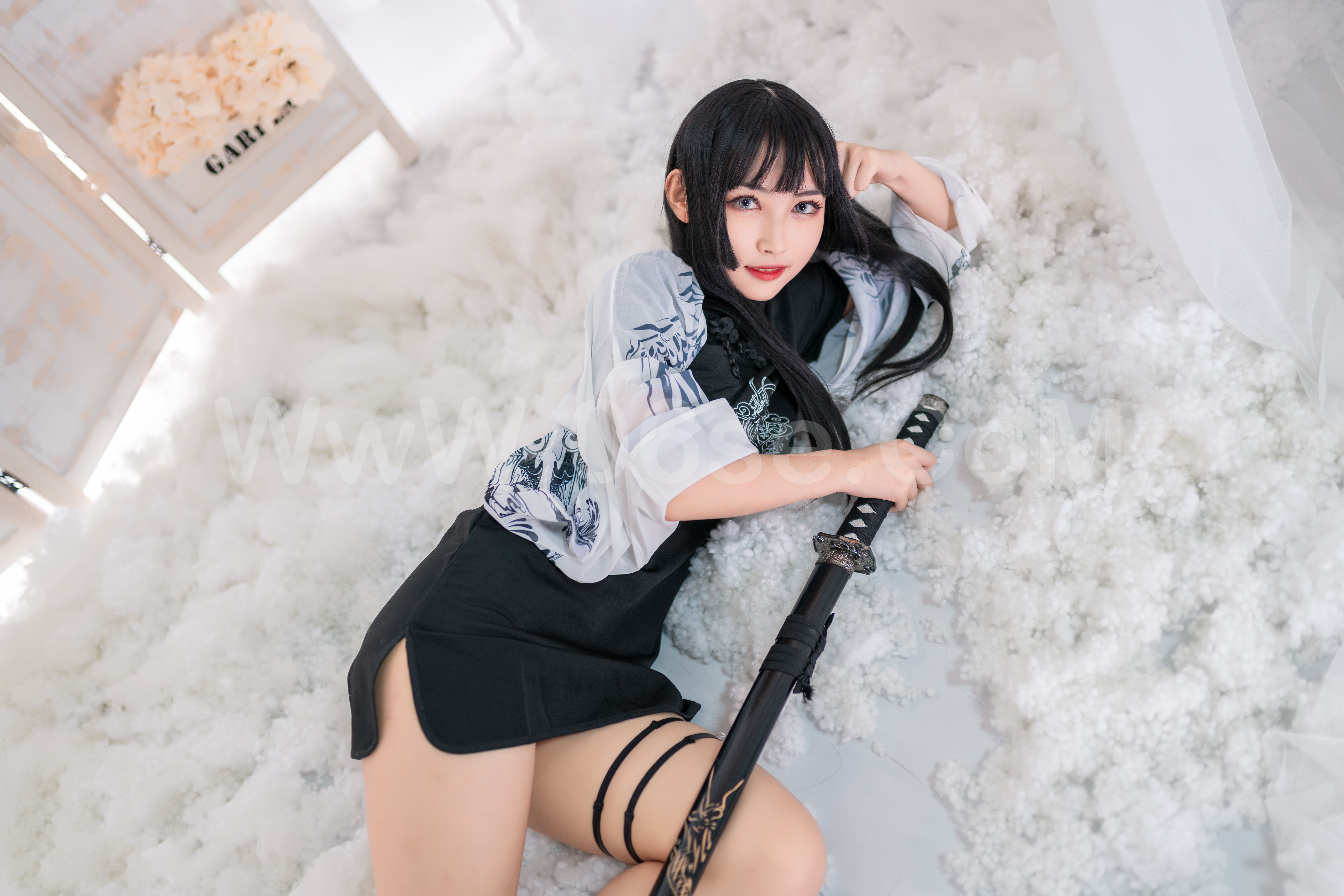 图片[35]-[MTCos] 喵糖映画 Vol.008 剑道少女-六色网