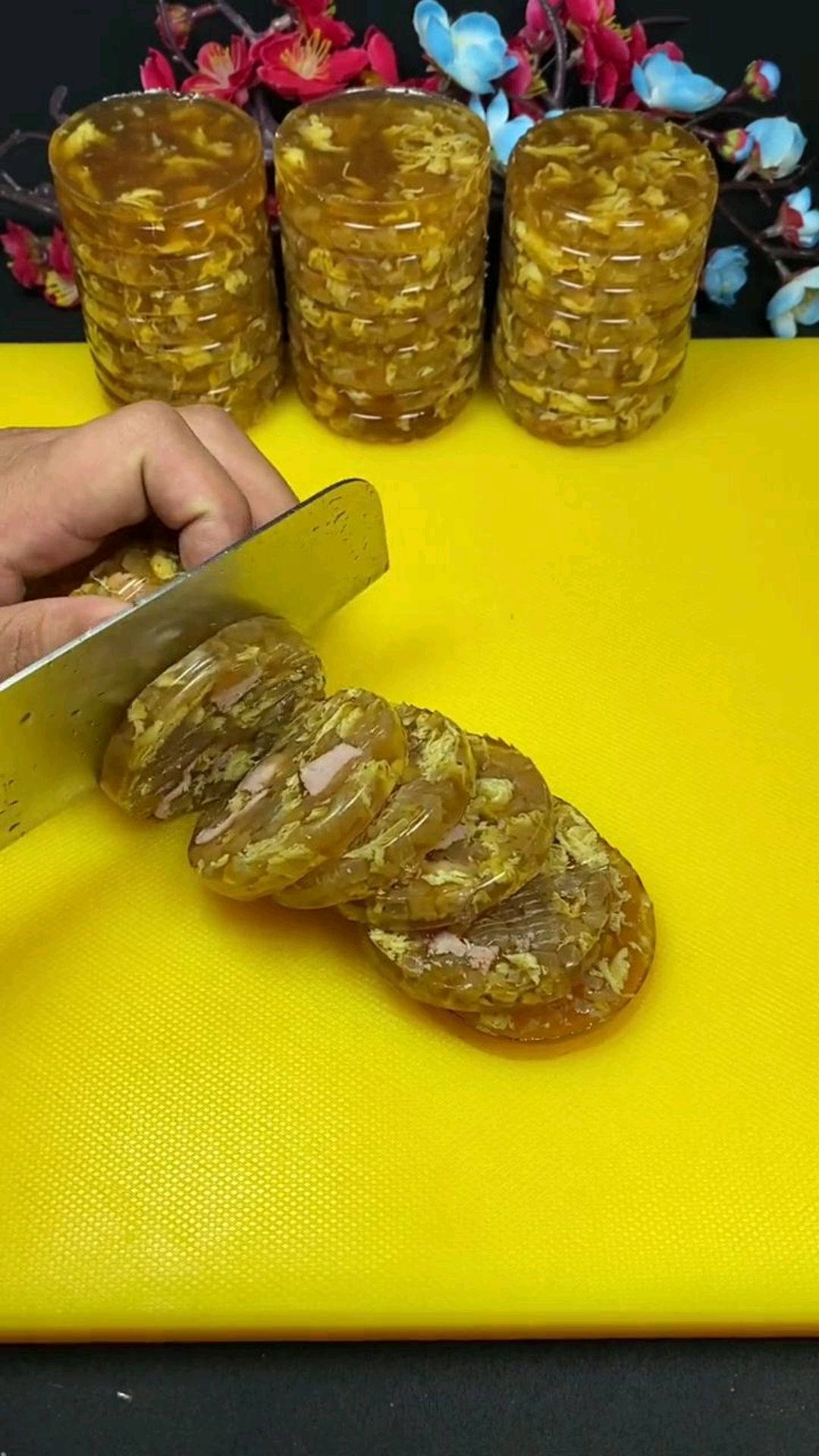 家常菜猪肉皮冻