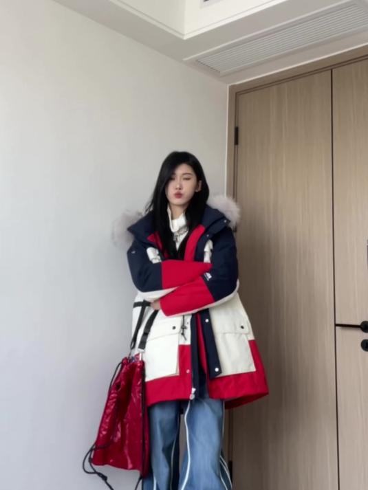高个子穿搭丨冬季出游怎么能少得了羽绒服