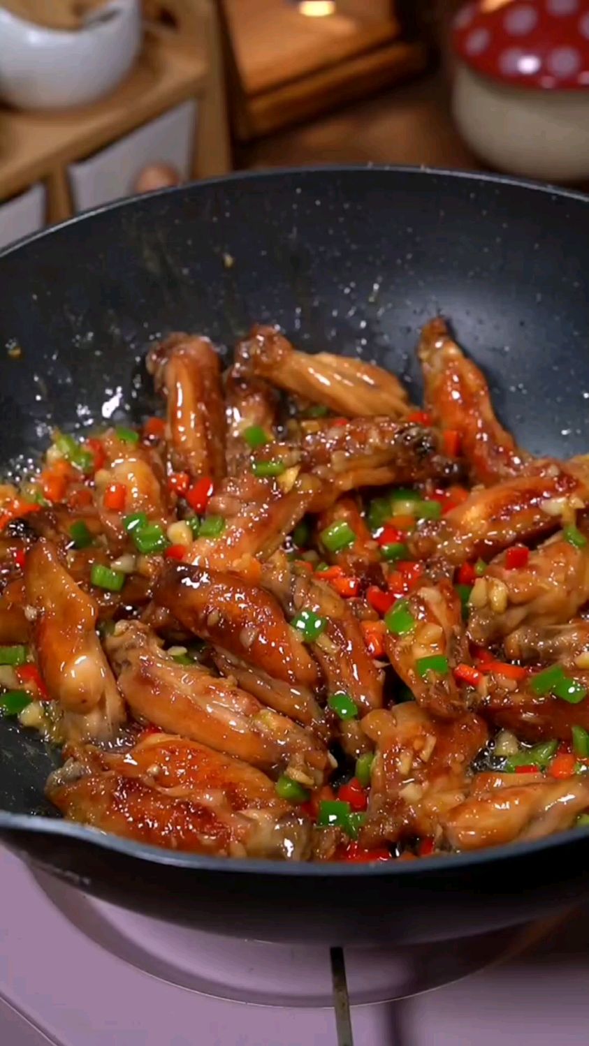 香辣鸡翅的做法