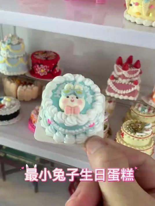 买的小兔子生日蛋糕到啦,宝子们快来签收吧