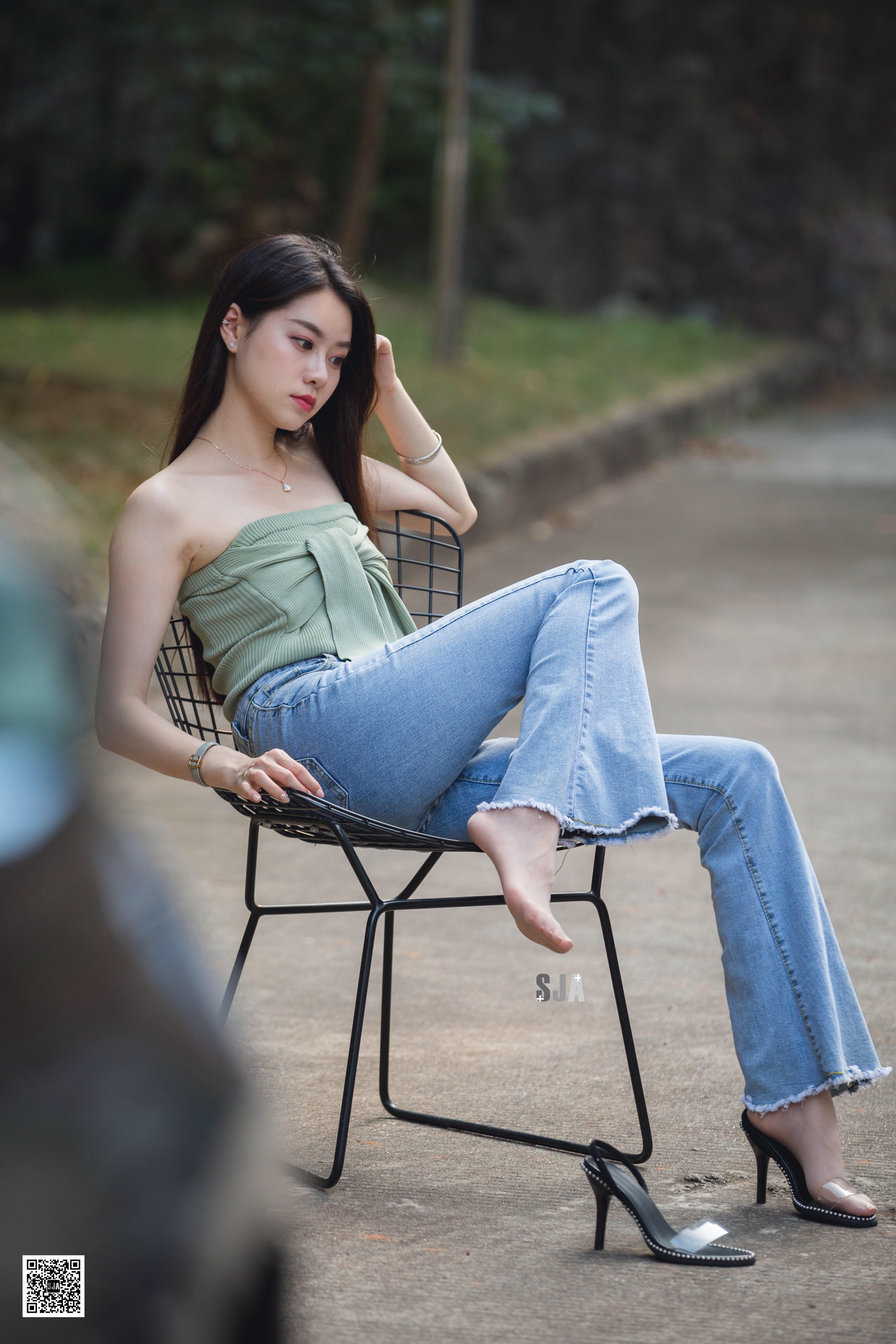 图片[18]-[SJA佳爷]闺蜜视角 NO.041 飘 [65P+113M]-六色网