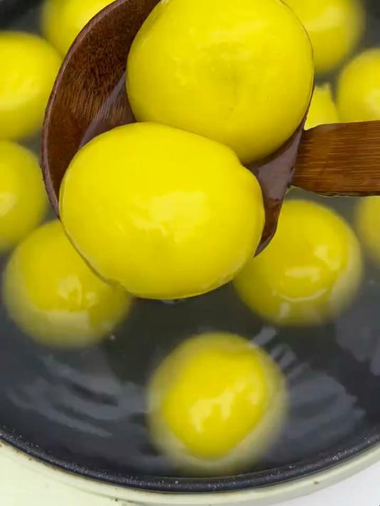 秋小鲜家大黄米汤圆太好吃了,口感软糯香甜关键是大黄米汤圆