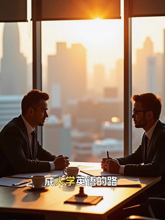 成人学英语的路,藏在多扇打开的门后