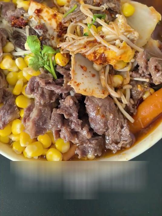 娃娃菜牛肉蒸蛋,减脂期家常美味