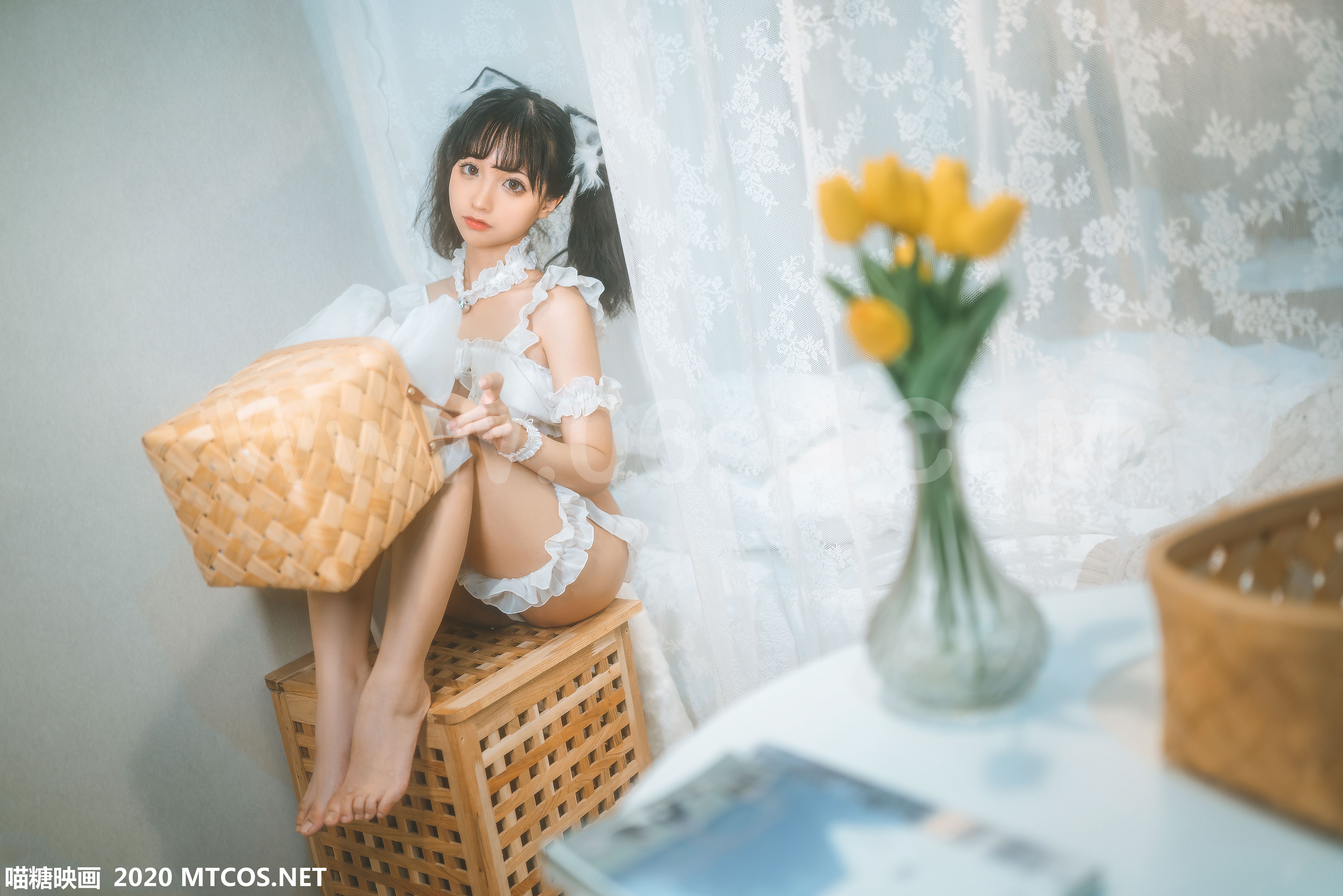 图片[25]-[MTCos] 喵糖映画 Vol.103 蠢沫沫 猫儿萝莉-六色网