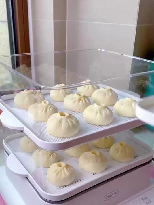 小厨房不占地！三层电蒸锅，蒸菜/热饭/解冻一台顶三台
