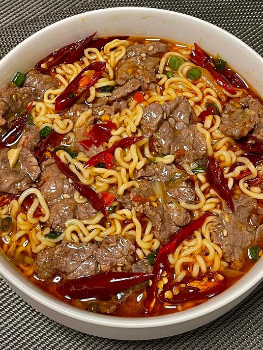 感谢网友!这个牛肉面我可以一直吃!