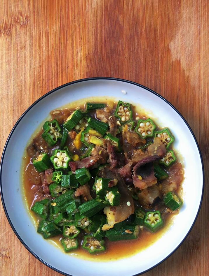牛筋的做法,分享一道牛筋炒秋葵