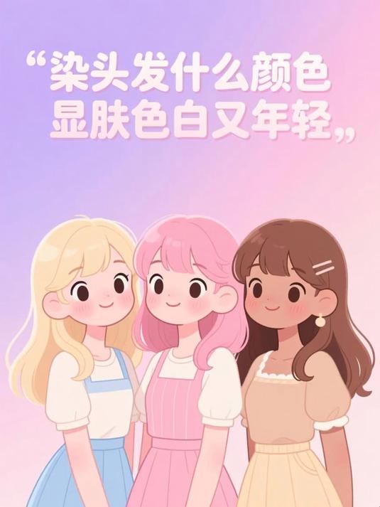 染头发什么颜色显肤色白又年轻 #健康扬帆季#
