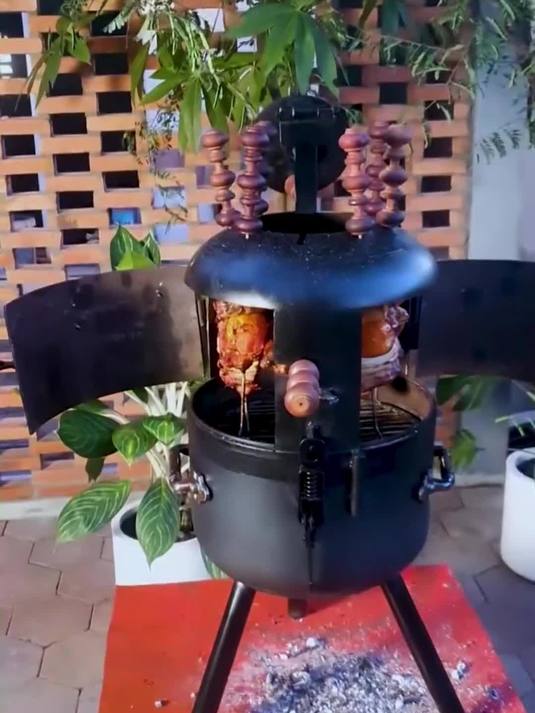废旧煤气罐改造,DIY 家用烧烤炉
