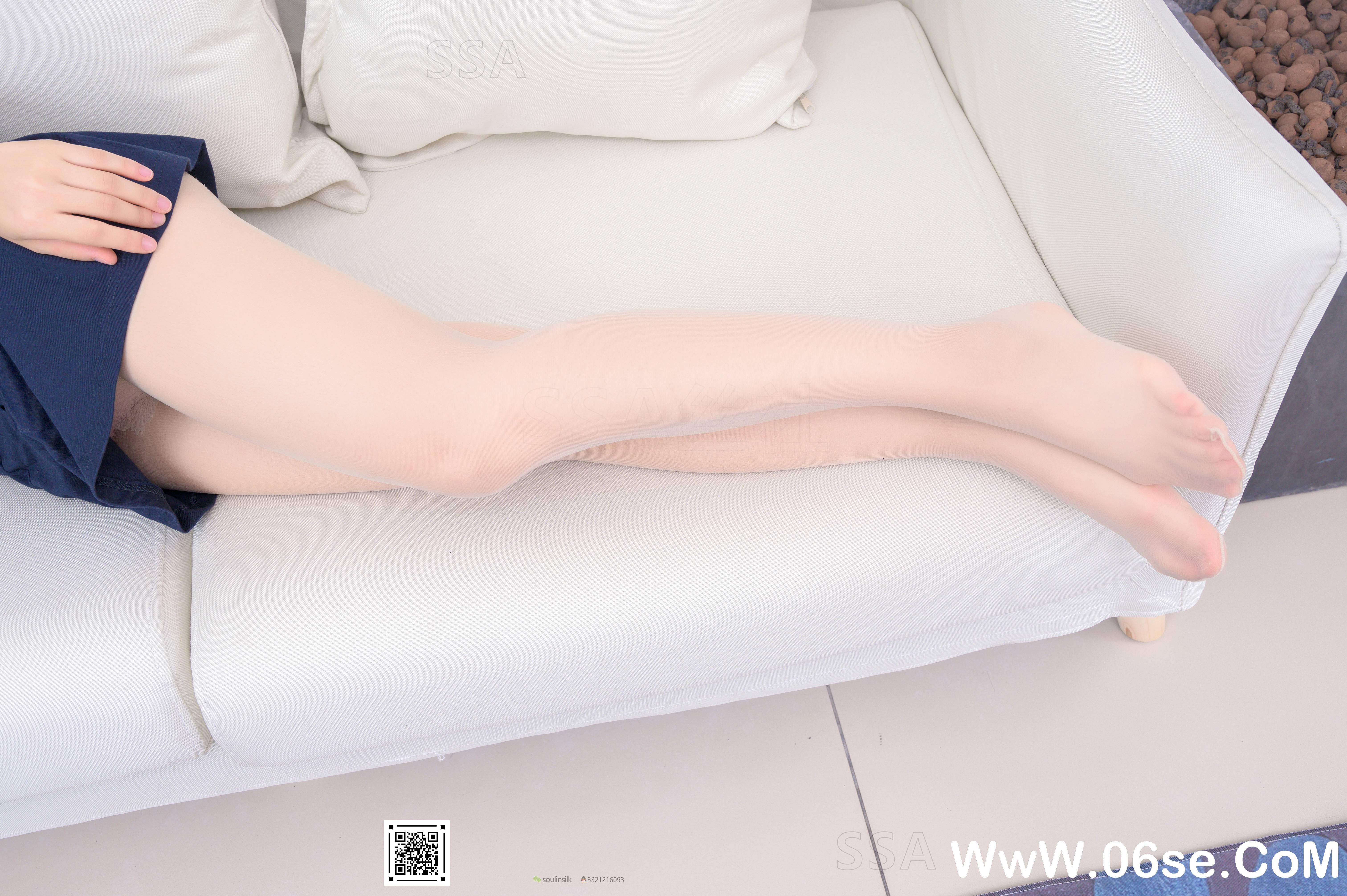 图片[43]-[SSA丝社] NO.216 小夏 齐臀短裙（下）[99P1.28G]-六色网