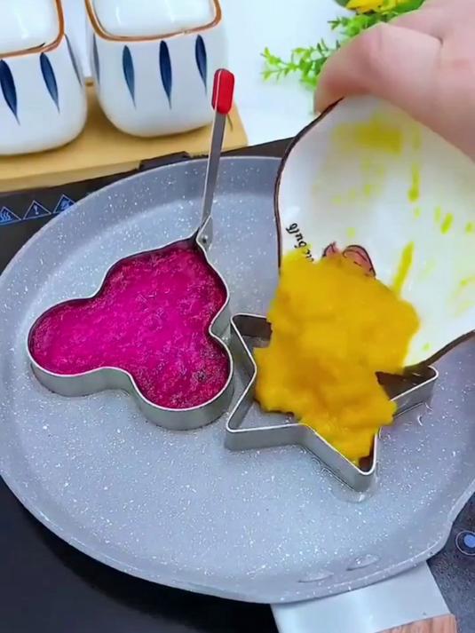 这煎蛋模具绝了!煎出的蛋好看又香,轻松搞定孩子食欲