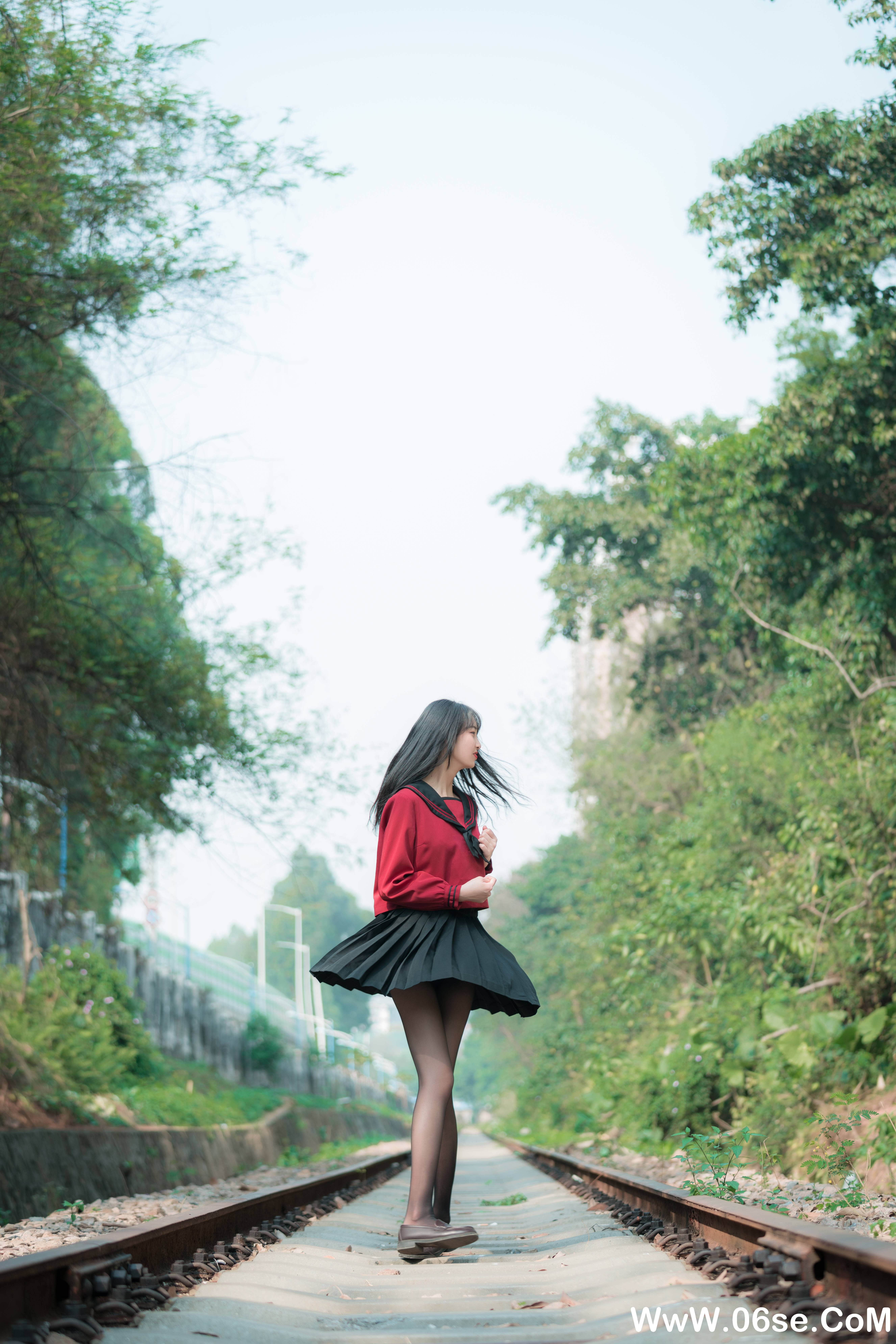 图片[32]-西瓜少女 NO.013 – 铁轨成片[47P721M]-六色网