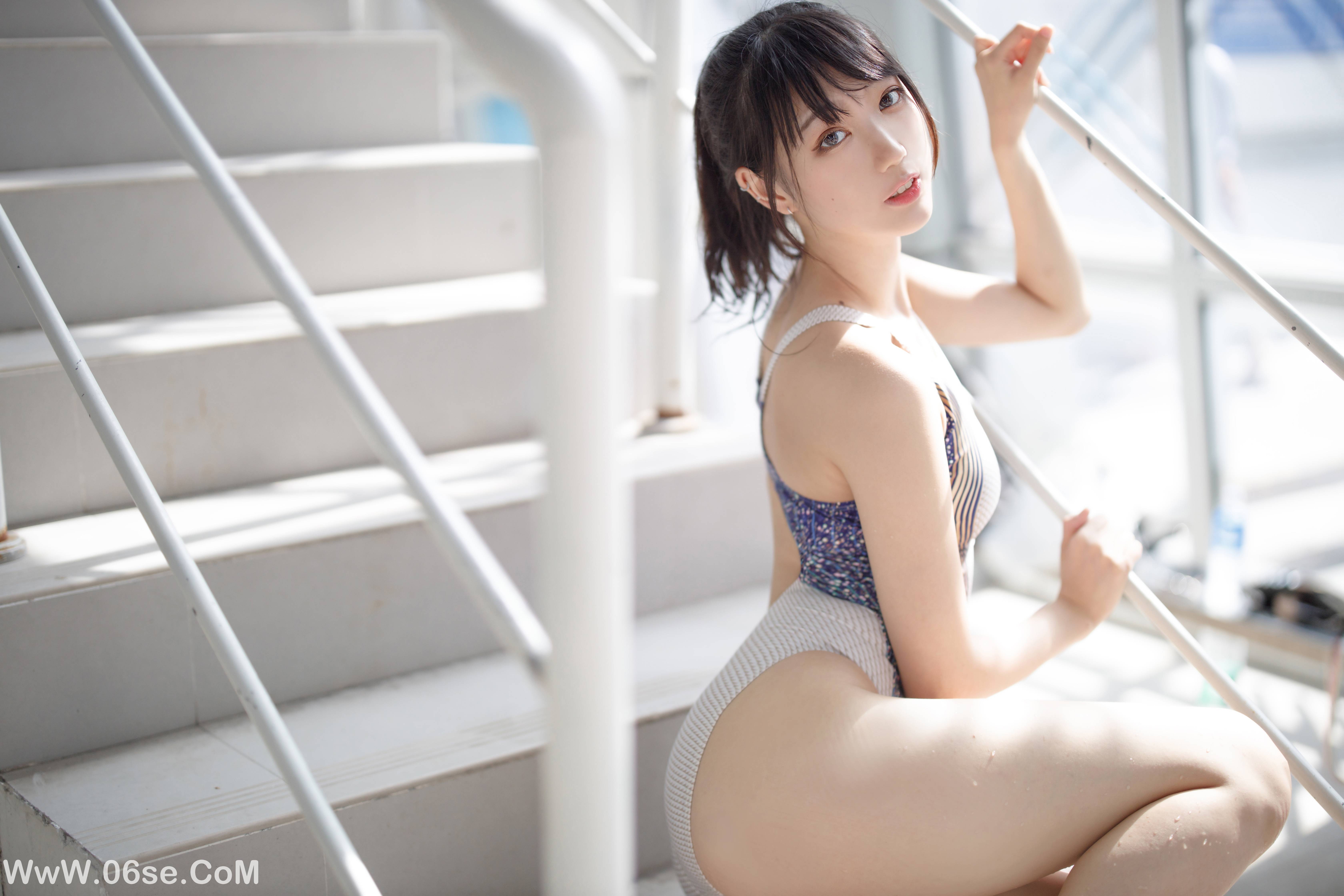图片[15]-周叽是可爱兔兔 NO.001 竞泳 [36P+3V627M]-六色网